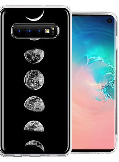 Samsung Galaxy S10 Plus Moon Transitions Double Layer Phone Case Cover