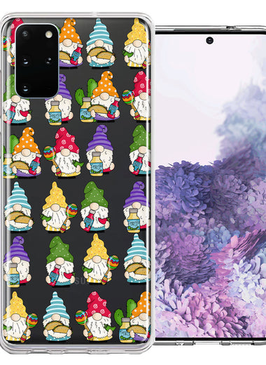 Samsung Galaxy S20 Cinco De Mayo Party Cute Gnomes Mexico Tacos Fiesta Double Layer Phone Case Cover