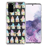 Samsung Galaxy S20 Pastel Easter Cute Gnomes Spring Flowers Eggs Holiday Seasonal Double Layer Phone Case Cover
