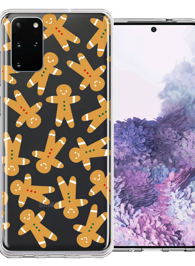 Samsung Galaxy S20 Plus Christmas Gingerbread Traditional Holiday Cookies By BillyElleCo Double Layer Phone Case Cover