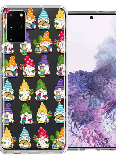 Samsung Galaxy S20 Plus Cinco De Mayo Party Cute Gnomes Mexico Tacos Fiesta Double Layer Phone Case Cover