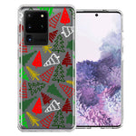 Samsung Galaxy S20 Ultra Christmas Trees Holiday Festive Winter By BillyElleCo Double Layer Phone Case Cover