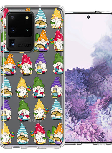 Samsung Galaxy S20 Ultra Cinco De Mayo Party Cute Gnomes Mexico Tacos Fiesta Double Layer Phone Case Cover