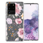 For Samsung Galaxy S20 Ultra Soft Pastel Spring Floral Flowers Blush Lavender Phone Case Cover
