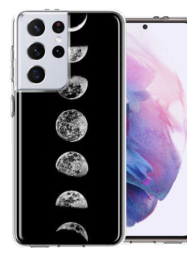 Samsung Galaxy S21 Ultra Moon Transitions Double Layer Phone Case Cover