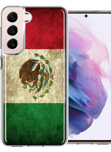 Samsung Galaxy S22 Plus Flag of Mexico Double Layer Phone Case Cover