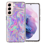 Samsung Galaxy S22 Plus Paint Swirl Double Layer Phone Case Cover