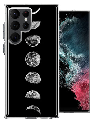 Samsung Galaxy S22 Ultra Moon Transitions Double Layer Phone Case Cover