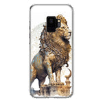 Samsung Galaxy S9 Ancient Lion Sculpture Hybrid Protective Phone Case Cover