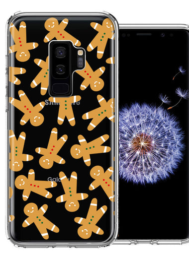 Samsung Galaxy S9 Plus Christmas Gingerbread Traditional Holiday Cookies By BillyElleCo Double Layer Phone Case Cover