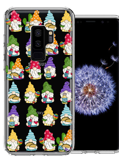 Samsung Galaxy S9 Plus Cinco De Mayo Party Cute Gnomes Mexico Tacos Fiesta Double Layer Phone Case Cover