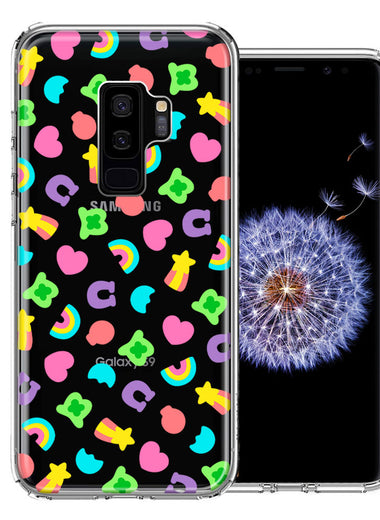 Samsung Galaxy S9 Plus Cute Lucky Marshmallow Cereal Nostalgic Double Layer Phone Case Cover