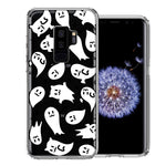 Samsung Galaxy S9 Plus Kawaii Manga Cute Halloween Ghosts Spirits Design Double Layer Phone Case Cover