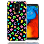 LG Aristo 4/Escape PLUS/Tribute Royal Cute Lucky Marshmallow Cereal Nostalgic Double Layer Phone Case Cover