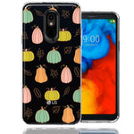 LG K40 Fall Autumn Fairy Pumpkins Thanksgiving Spooky Season Double Layer Phone Case Cover