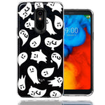 LG K40 Kawaii Manga Cute Halloween Ghosts Spirits Design Double Layer Phone Case Cover