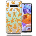 LG K51 Christmas Gingerbread Traditional Holiday Cookies By BillyElleCo Double Layer Phone Case Cover