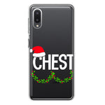 Samsung Galaxy A02 Christmas Funny Ornaments Couples Chest Nuts Hybrid Protective Phone Case Cover