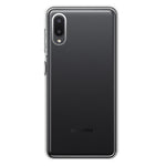 Samsung Galaxy A02 Clear Shockproof Heavy Duty Double Layer Dual Hybrid Protective Phone Case Cover