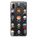 Samsung Galaxy A02 Cute Classic Halloween Spooky Cartoon Characters Hybrid Protective Phone Case Cover