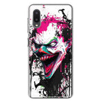 Samsung Galaxy A02 Evil Joker Face Painting Graffiti Hybrid Protective Phone Case Cover