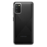 Samsung Galaxy A02S Clear Shockproof Heavy Duty Double Layer Dual Hybrid Protective Phone Case Cover