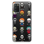 Samsung Galaxy A02S Cute Classic Halloween Spooky Cartoon Characters Hybrid Protective Phone Case Cover