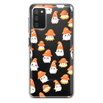 Samsung Galaxy A02S Cute Cartoon Mushroom Ghost Characters Hybrid Protective Phone Case Cover