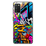 Samsung Galaxy A02S Urban Graffiti Street Art Painting Hybrid Protective Phone Case Cover