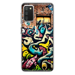 Samsung Galaxy A02S Urban Graffiti Wall Art Painting Hybrid Protective Phone Case Cover