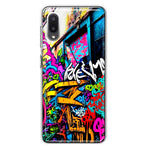 Samsung Galaxy A02 Urban Graffiti Street Art Painting Hybrid Protective Phone Case Cover