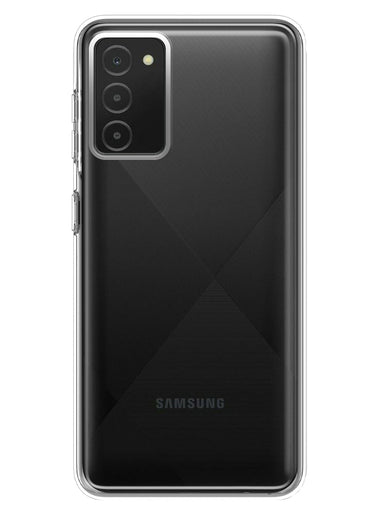 Samsung Galaxy A03S Clear Shockproof Heavy Duty Double Layer Dual Hybrid Protective Phone Case Cover