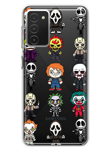 Samsung Galaxy A03S Cute Classic Halloween Spooky Cartoon Characters Hybrid Protective Phone Case Cover