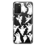 Samsung Galaxy A03S Cute Halloween Spooky Floating Ghosts Horror Scary Hybrid Protective Phone Case Cover