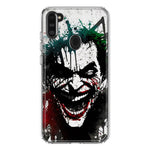 Samsung Galaxy A11 Laughing Joker Painting Graffiti Hybrid Protective Phone Case Cover