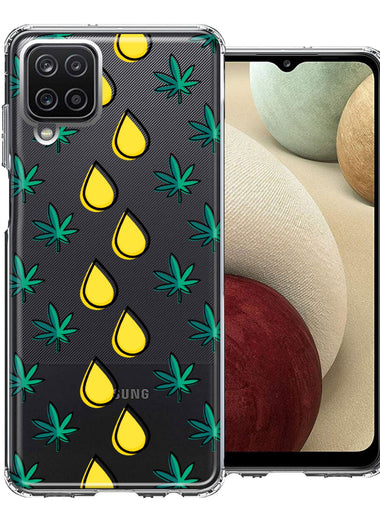 Samsung Galaxy A12 Medicinal Drip Design Double Layer Phone Case Cover