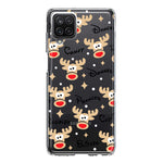 Samsung Galaxy A22 5G Red Nose Reindeer Christmas Winter Holiday Hybrid Protective Phone Case Cover