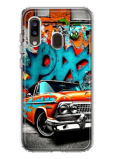 Samsung Galaxy A20 Lowrider Painting Graffiti Art Hybrid Protective Phone Case Cover