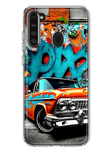 Samsung Galaxy A21 Lowrider Painting Graffiti Art Hybrid Protective Phone Case Cover