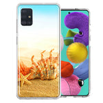 Samsung Galaxy A51 Beach Shell Design Double Layer Phone Case Cover