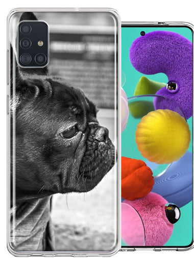 Samsung Galaxy A51 French Bulldog Design Double Layer Phone Case Cover