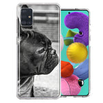 Samsung Galaxy A51 French Bulldog Design Double Layer Phone Case Cover