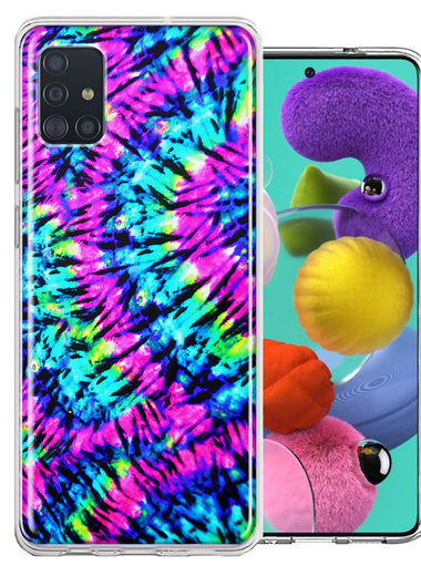 Samsung Galaxy A51 Hippie Tie Dye Design Double Layer Phone Case Cover