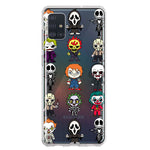 Samsung Galaxy A51 5G Cute Classic Halloween Spooky Cartoon Characters Hybrid Protective Phone Case Cover