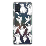 Samsung Galaxy A51 5G Cute Halloween Spooky Floating Ghosts Horror Scary Hybrid Protective Phone Case Cover