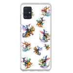 Samsung Galaxy A51 5G Cute Fairy Cartoon Gnomes Dragons Monsters Hybrid Protective Phone Case Cover