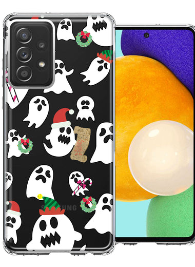 Samsung Galaxy A52 Halloween Christmas Ghost Design Double Layer Phone Case Cover