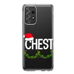 Samsung Galaxy A52 Christmas Funny Ornaments Couples Chest Nuts Hybrid Protective Phone Case Cover