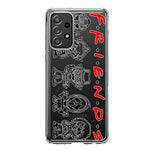 Samsung Galaxy A32 5G Cute Halloween Spooky Horror Scary Characters Friends Hybrid Protective Phone Case Cover