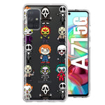 Samsung Galaxy A71 4G Cute Classic Halloween Spooky Cartoon Characters Hybrid Protective Phone Case Cover